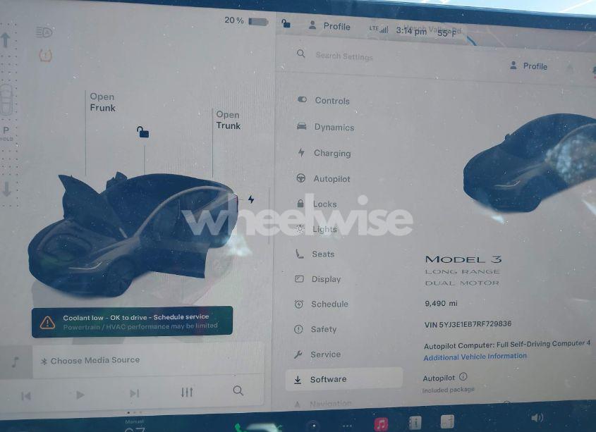 Photo 7 of 2024 Tesla Model 3 LONG RANGE DUAL MOTOR ALL-WHEEL DRIVE (VIN 5YJ3E1EB7RF729836)
