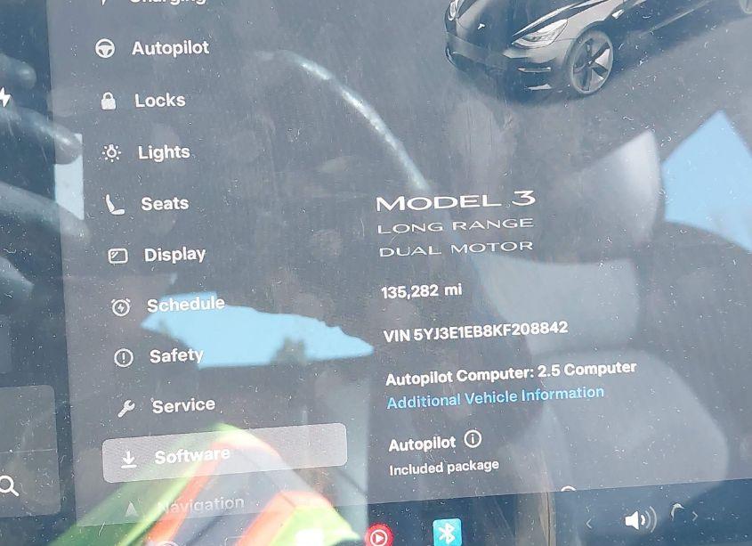 Photo 15 of 2019 Tesla Model 3 LONG RANGE/PERFORMANCE (VIN 5YJ3E1EB8KF208842)