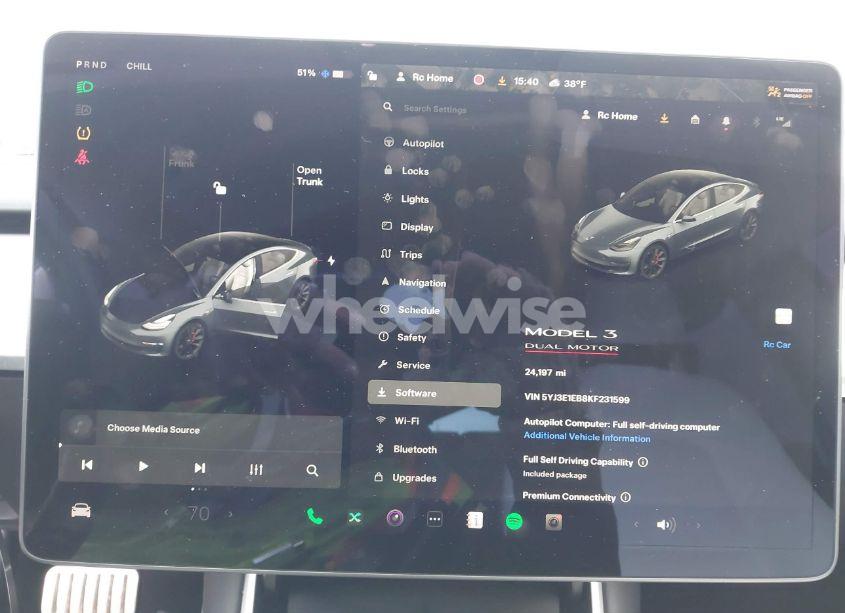 Photo 17 of 2019 Tesla Model 3 LONG RANGE/PERFORMANCE (VIN 5YJ3E1EB8KF231599)