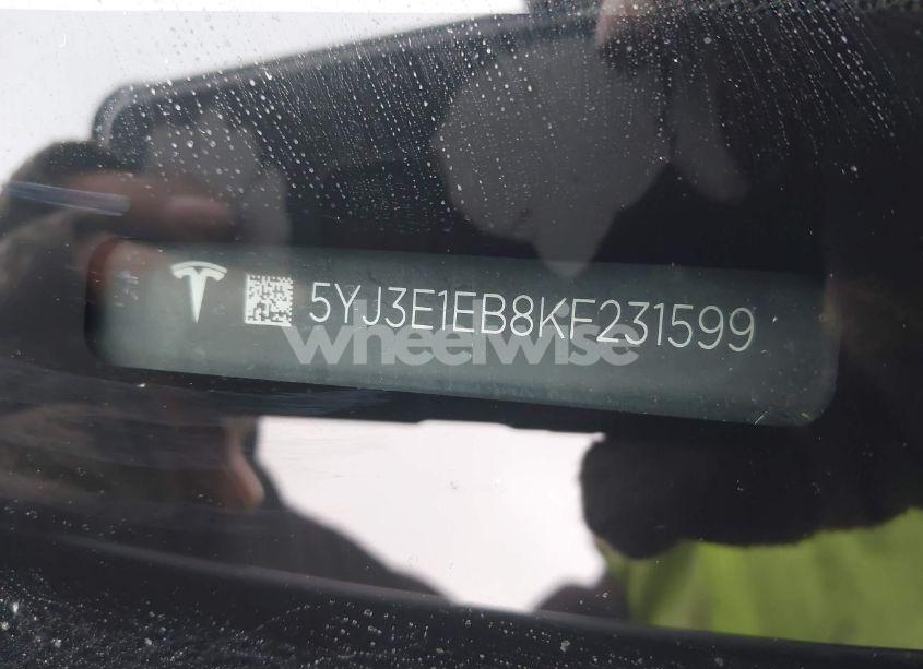 Photo 9 of 2019 Tesla Model 3 LONG RANGE/PERFORMANCE (VIN 5YJ3E1EB8KF231599)