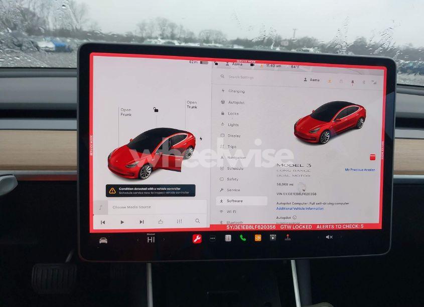 Photo 18 of 2020 Tesla Model 3 LONG RANGE DUAL MOTOR ALL-WHEEL DRIVE (VIN 5YJ3E1EB8LF620356)