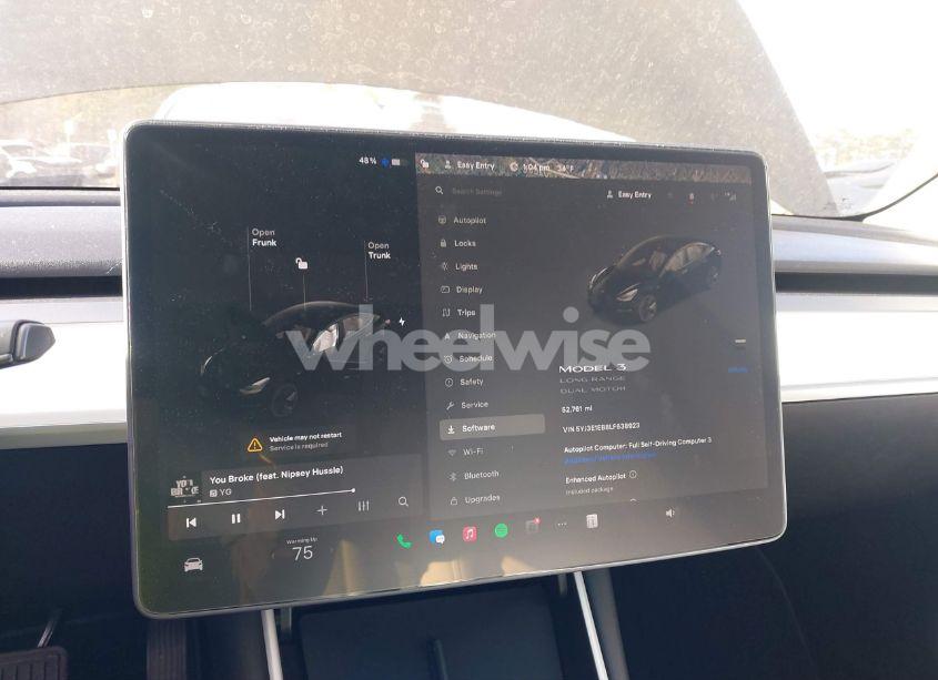 Photo 17 of 2020 Tesla Model 3 LONG RANGE DUAL MOTOR ALL-WHEEL DRIVE (VIN 5YJ3E1EB8LF638923)