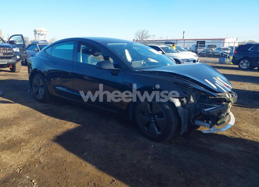 2021 Tesla Model 3 LONG RANGE DUAL MOTOR ALL-WHEEL DRIVE (VIN 5YJ3E1EB8MF855227) main photo