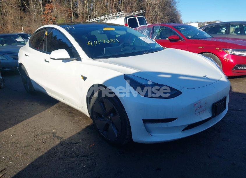2021 Tesla Model 3 LONG RANGE DUAL MOTOR ALL-WHEEL DRIVE (VIN 5YJ3E1EB8MF938026) main photo
