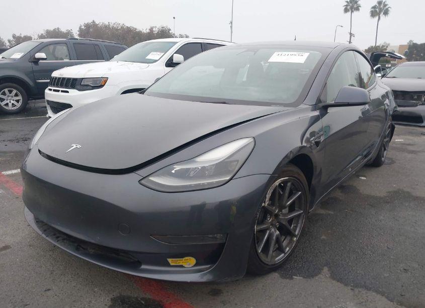 Photo 2 of 2022 Tesla Model 3 LONG RANGE DUAL MOTOR ALL-WHEEL DRIVE (VIN 5YJ3E1EB8NF171103)