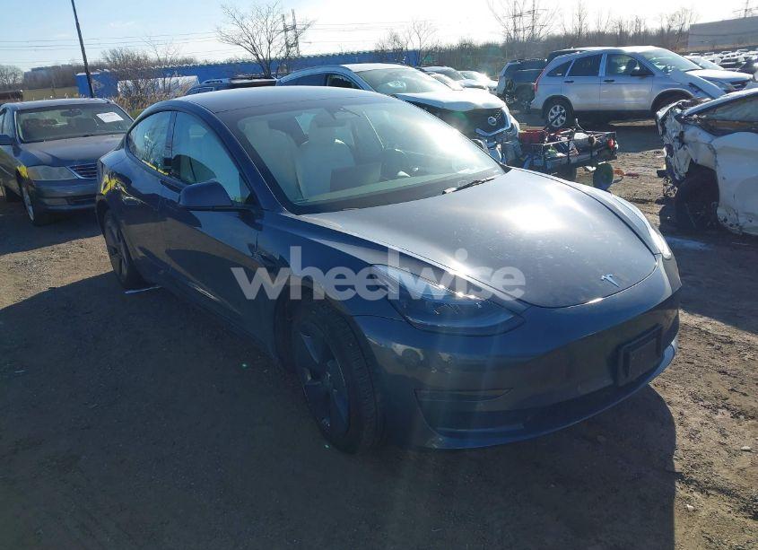 2022 Tesla Model 3 LONG RANGE DUAL MOTOR ALL-WHEEL DRIVE (VIN 5YJ3E1EB8NF265871) main photo