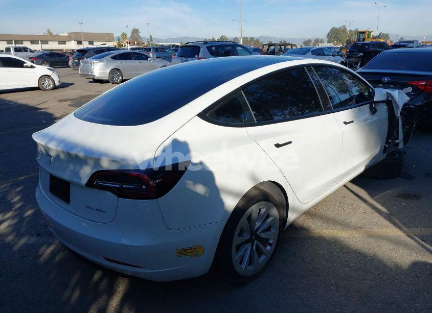 Photo 4 of 2022 Tesla Model 3 LONG RANGE DUAL MOTOR ALL-WHEEL DRIVE (VIN 5YJ3E1EB8NF296103)