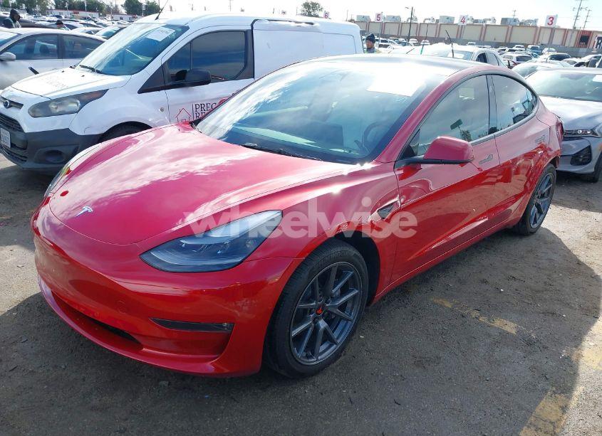 Photo 2 of 2022 Tesla Model 3 LONG RANGE DUAL MOTOR ALL-WHEEL DRIVE (VIN 5YJ3E1EB8NF324398)