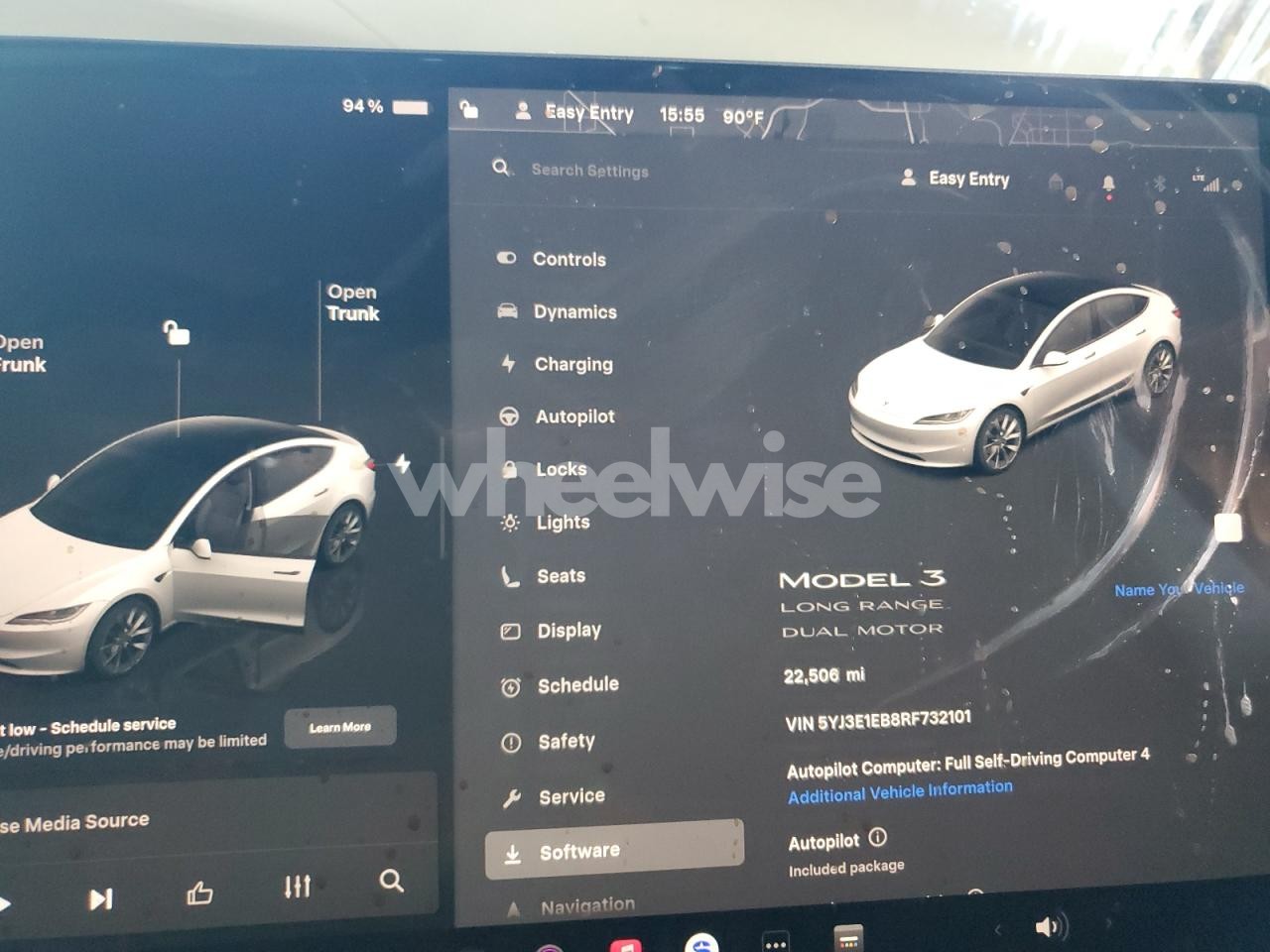 Photo 9 of 2024 TESLA MODEL 3 (VIN 5YJ3E1EB8RF732101)