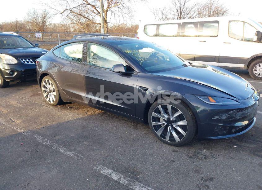 2024 Tesla Model 3 LONG RANGE DUAL MOTOR ALL-WHEEL DRIVE (VIN 5YJ3E1EB8RF788376) main photo