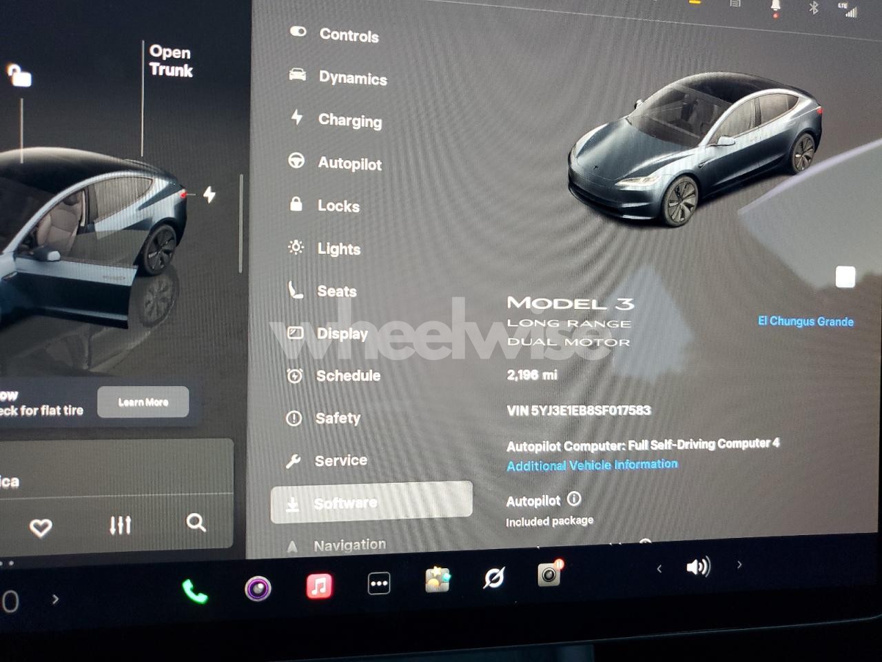 Photo 9 of 2025 TESLA MODEL 3 (VIN 5YJ3E1EB8SF017583)