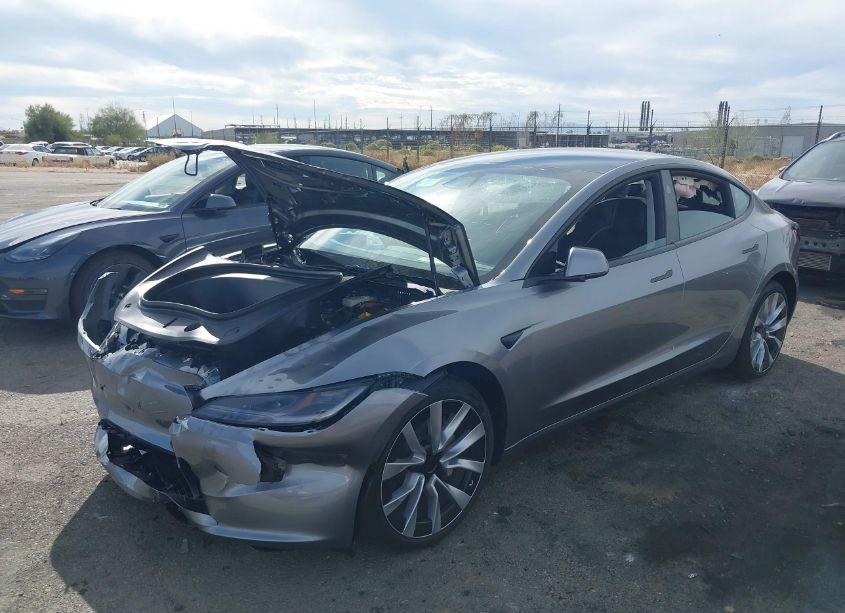 Photo 2 of 2025 Tesla Model 3 LONG RANGE ALL-WHEEL DRIVE (VIN 5YJ3E1EB8SF896423)