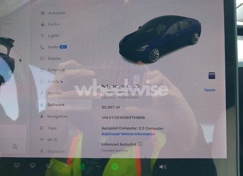 Photo 17 of 2018 Tesla Model 3 LONG RANGE/PERFORMANCE (VIN 5YJ3E1EB9JF134958)