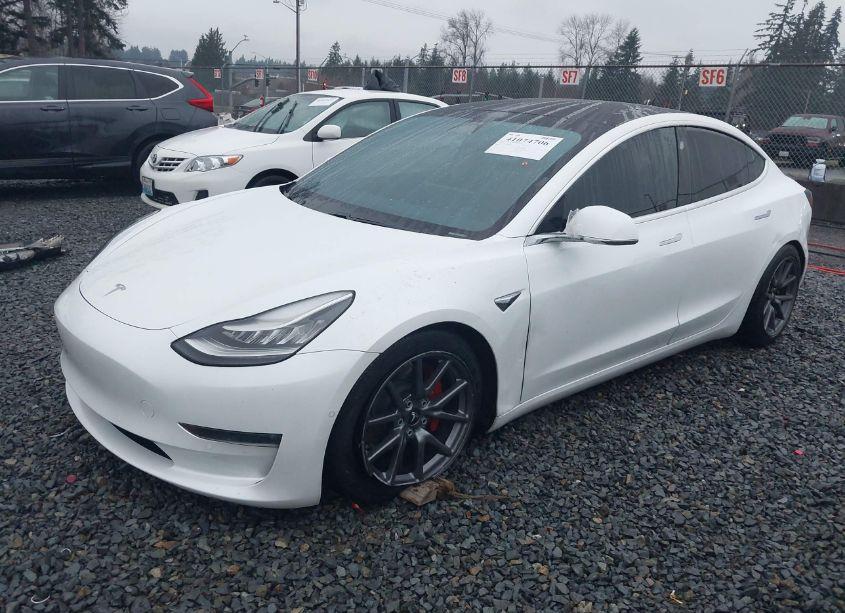 Photo 2 of 2020 Tesla Model 3 LONG RANGE DUAL MOTOR ALL-WHEEL DRIVE (VIN 5YJ3E1EB9LF628191)