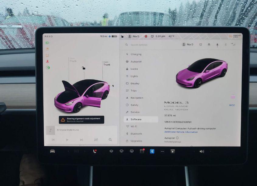 Photo 7 of 2020 Tesla Model 3 LONG RANGE DUAL MOTOR ALL-WHEEL DRIVE (VIN 5YJ3E1EB9LF628191)