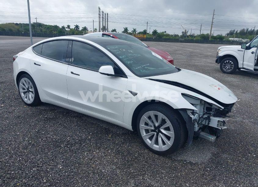 2021 Tesla Model 3 LONG RANGE DUAL MOTOR ALL-WHEEL DRIVE (VIN 5YJ3E1EB9MF034251) main photo