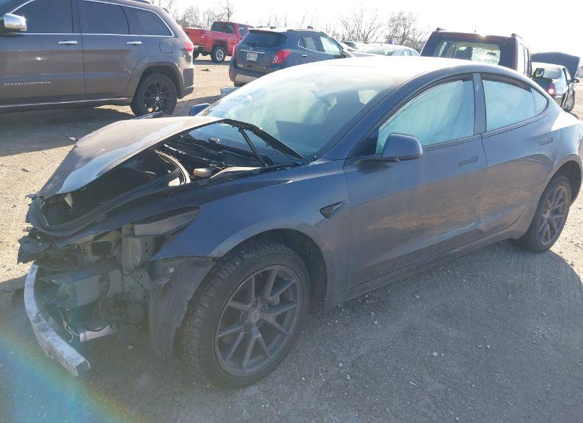 Photo 2 of 2021 Tesla Model 3 LONG RANGE DUAL MOTOR ALL-WHEEL DRIVE (VIN 5YJ3E1EB9MF869380)