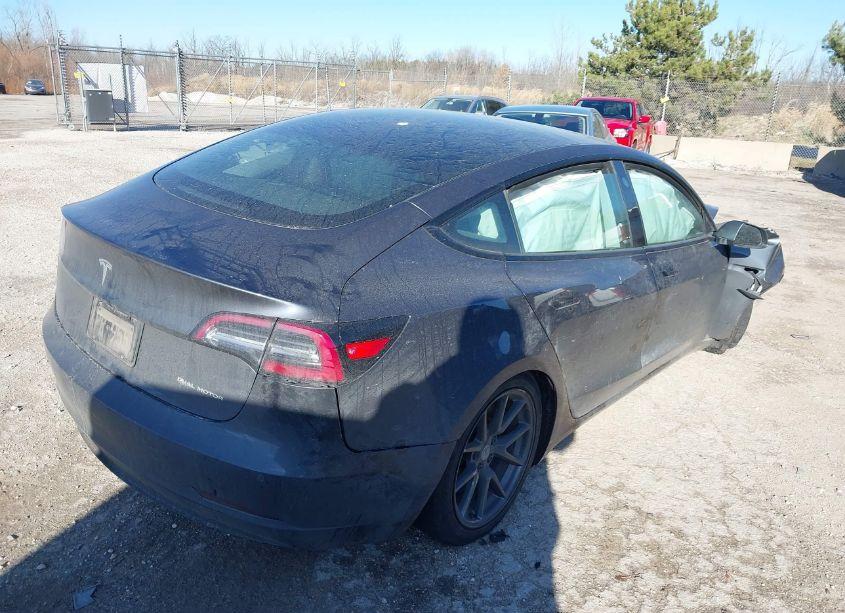 Photo 4 of 2021 Tesla Model 3 LONG RANGE DUAL MOTOR ALL-WHEEL DRIVE (VIN 5YJ3E1EB9MF869380)