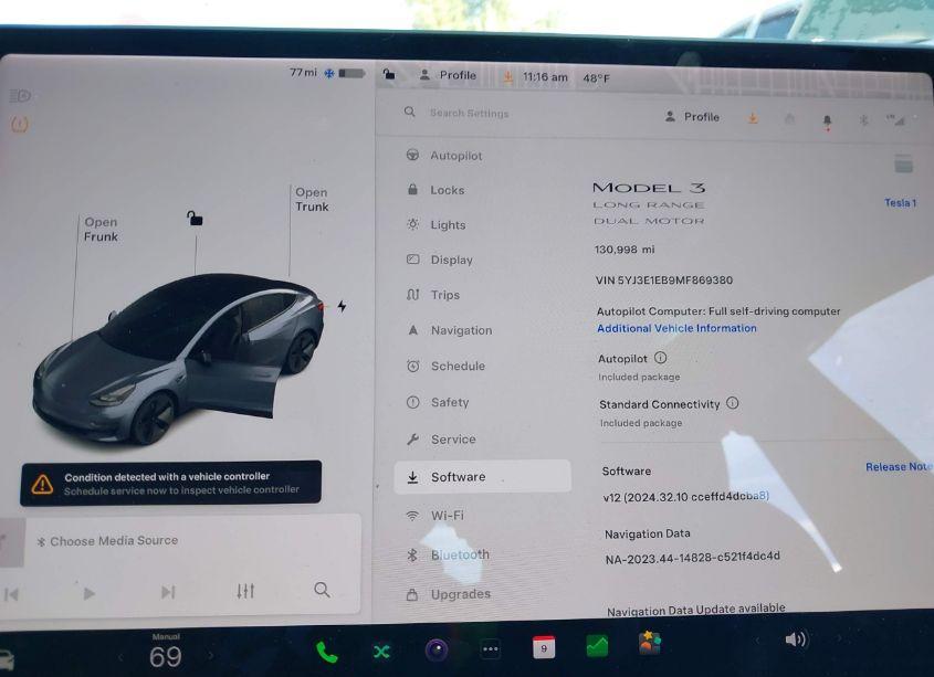 Photo 7 of 2021 Tesla Model 3 LONG RANGE DUAL MOTOR ALL-WHEEL DRIVE (VIN 5YJ3E1EB9MF869380)