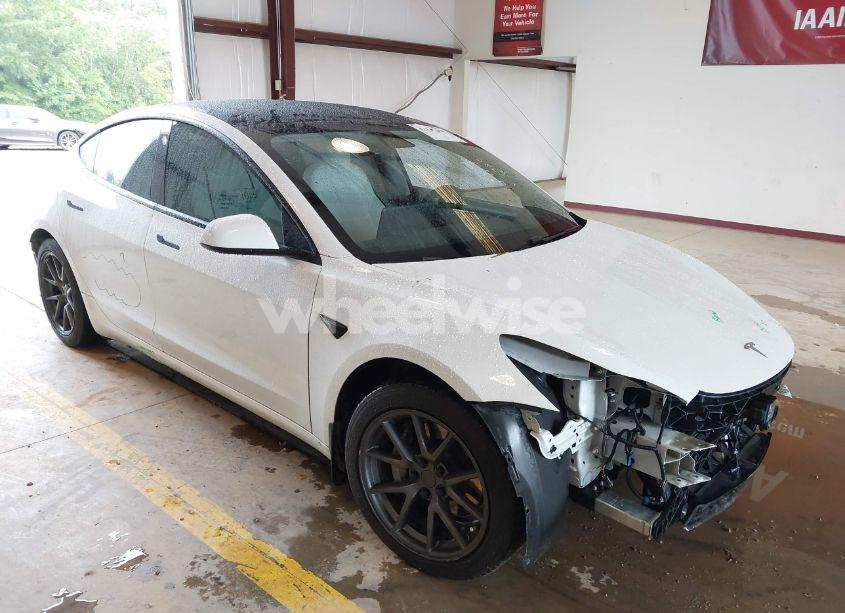 2021 Tesla Model 3 LONG RANGE DUAL MOTOR ALL-WHEEL DRIVE (VIN 5YJ3E1EB9MF903382) main photo