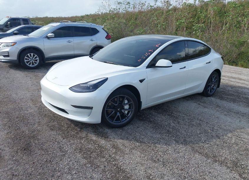 Photo 2 of 2022 Tesla Model 3 LONG RANGE DUAL MOTOR ALL-WHEEL DRIVE (VIN 5YJ3E1EB9NF310011)