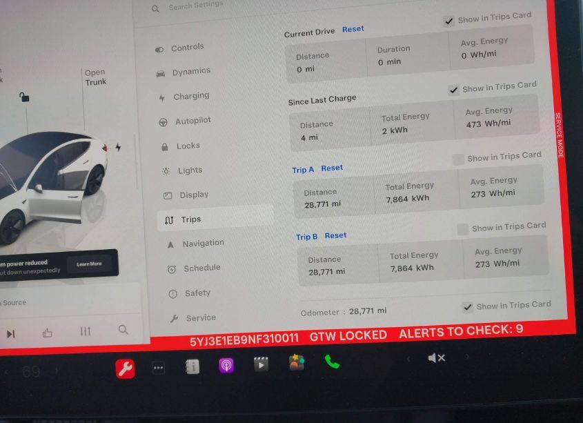Photo 7 of 2022 Tesla Model 3 LONG RANGE DUAL MOTOR ALL-WHEEL DRIVE (VIN 5YJ3E1EB9NF310011)