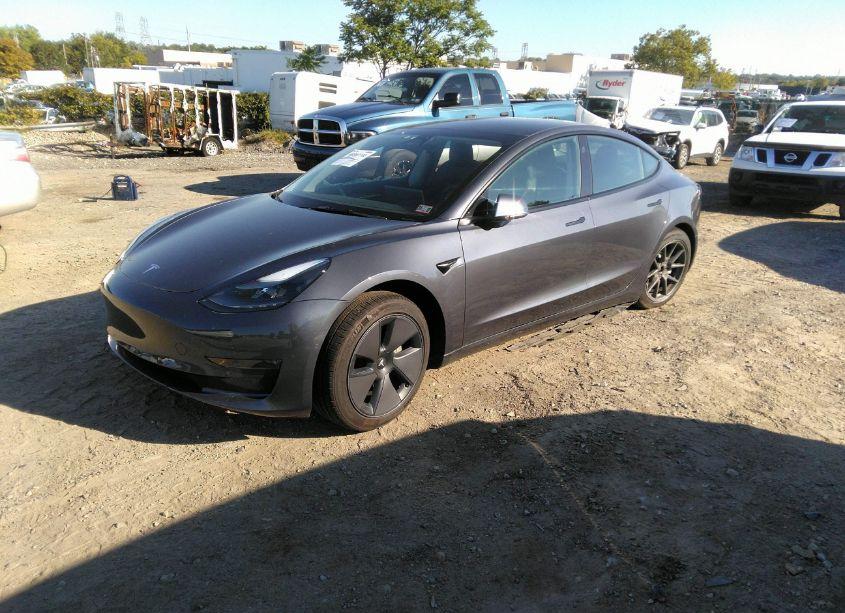 Photo 2 of 2022 Tesla Model 3 LONG RANGE DUAL MOTOR ALL-WHEEL DRIVE (VIN 5YJ3E1EB9NF349326)