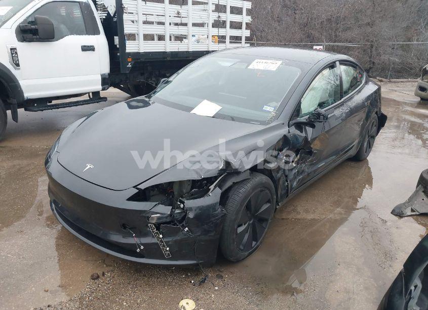 Photo 2 of 2024 Tesla Model 3 LONG RANGE DUAL MOTOR ALL-WHEEL DRIVE (VIN 5YJ3E1EB9RF735489)