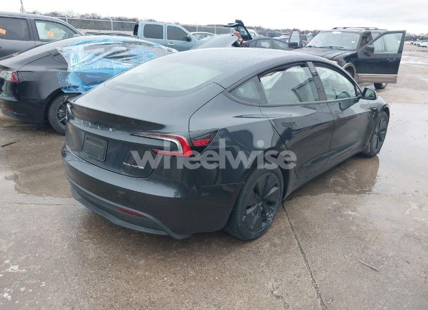 Photo 4 of 2024 Tesla Model 3 LONG RANGE DUAL MOTOR ALL-WHEEL DRIVE (VIN 5YJ3E1EB9RF735489)