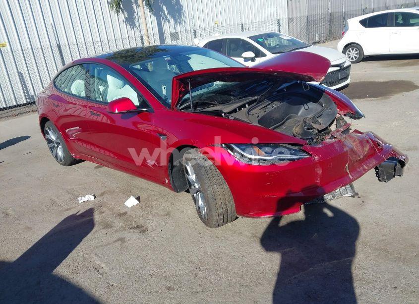 2024 Tesla Model 3 LONG RANGE DUAL MOTOR ALL-WHEEL DRIVE (VIN 5YJ3E1EB9RF792842) main photo