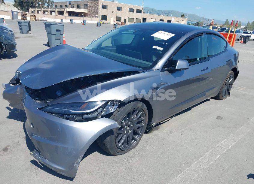 Photo 2 of 2025 Tesla Model 3 LONG RANGE ALL-WHEEL DRIVE (VIN 5YJ3E1EB9SF873801)