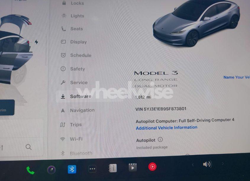 Photo 7 of 2025 Tesla Model 3 LONG RANGE ALL-WHEEL DRIVE (VIN 5YJ3E1EB9SF873801)