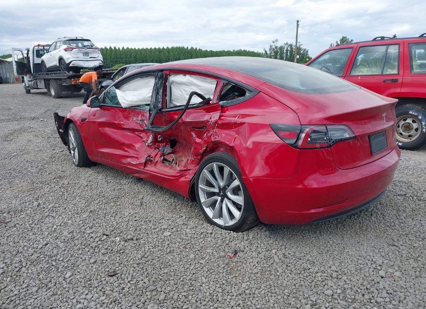 Photo 3 of 2021 Tesla Model 3 LONG RANGE DUAL MOTOR ALL-WHEEL DRIVE (VIN 5YJ3E1EBXMF926590)