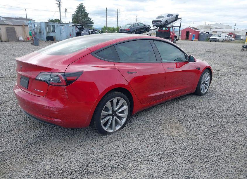 Photo 4 of 2021 Tesla Model 3 LONG RANGE DUAL MOTOR ALL-WHEEL DRIVE (VIN 5YJ3E1EBXMF926590)