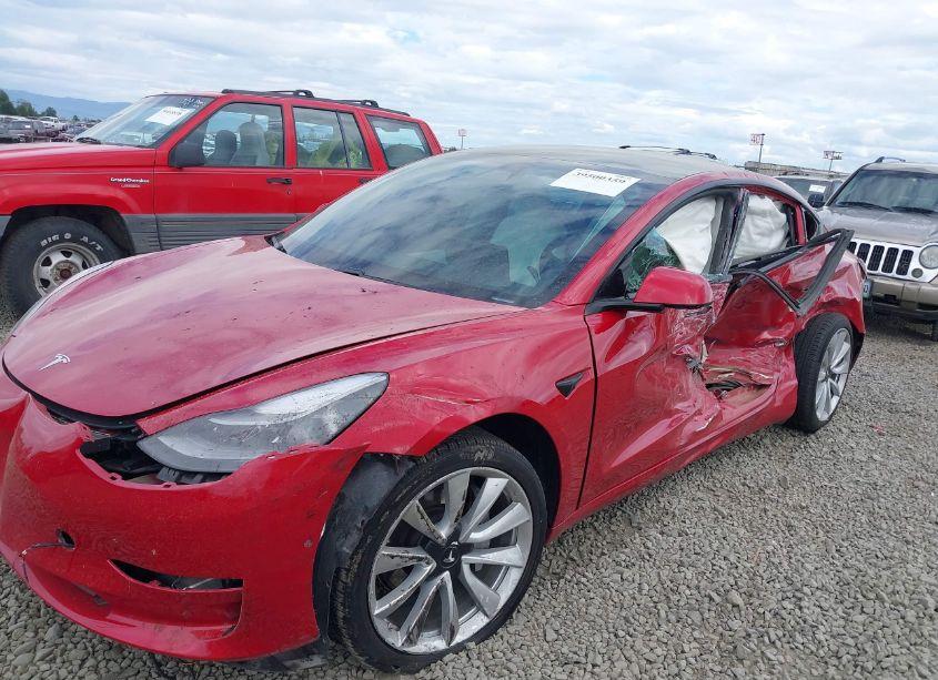 Photo 6 of 2021 Tesla Model 3 LONG RANGE DUAL MOTOR ALL-WHEEL DRIVE (VIN 5YJ3E1EBXMF926590)