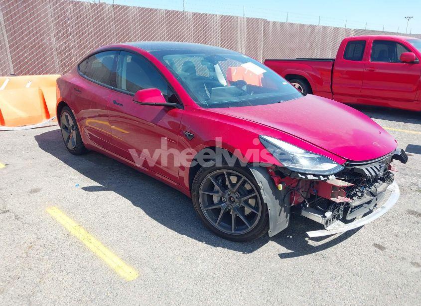 2021 Tesla Model 3 LONG RANGE DUAL MOTOR ALL-WHEEL DRIVE (VIN 5YJ3E1EBXMF928002) main photo