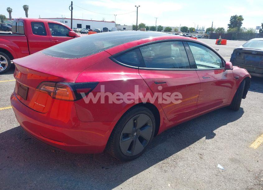 Photo 3 of 2021 Tesla Model 3 LONG RANGE DUAL MOTOR ALL-WHEEL DRIVE (VIN 5YJ3E1EBXMF928002)