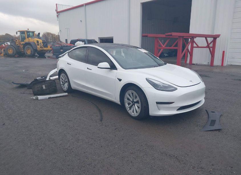 2021 Tesla Model 3 LONG RANGE DUAL MOTOR ALL-WHEEL DRIVE (VIN 5YJ3E1EBXMF999202) main photo