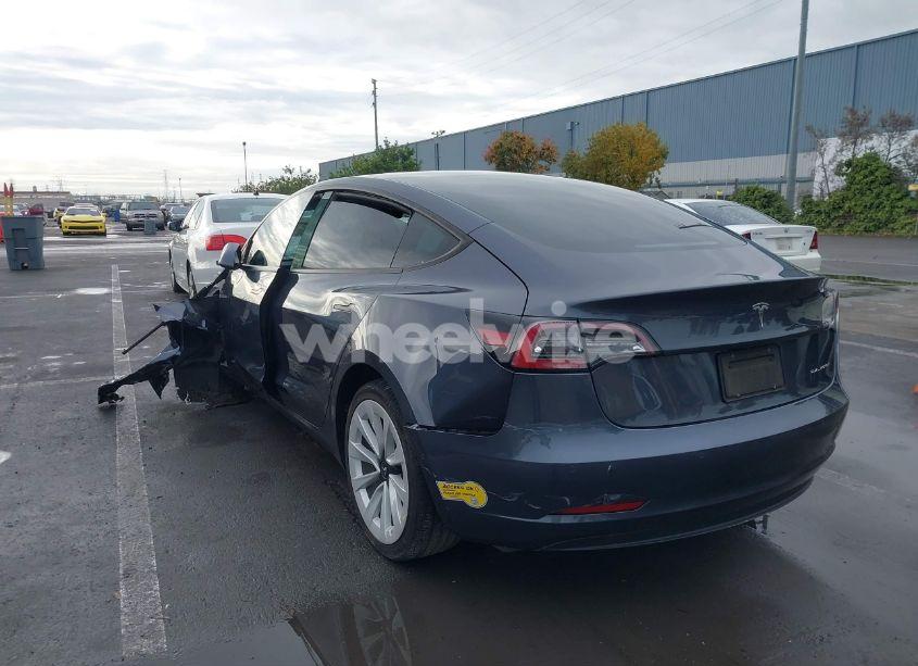 Photo 3 of 2022 Tesla Model 3 LONG RANGE DUAL MOTOR ALL-WHEEL DRIVE (VIN 5YJ3E1EBXNF103238)