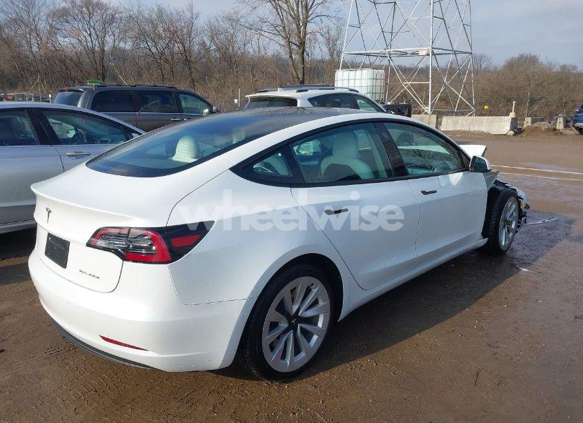 Photo 4 of 2022 Tesla Model 3 LONG RANGE DUAL MOTOR ALL-WHEEL DRIVE (VIN 5YJ3E1EBXNF114966)