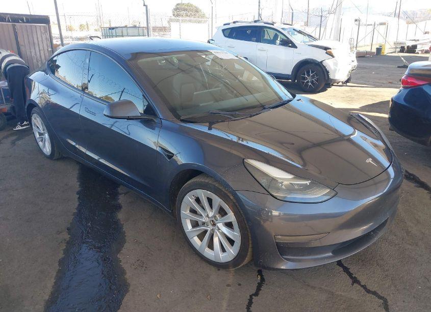 2022 Tesla Model 3 LONG RANGE DUAL MOTOR ALL-WHEEL DRIVE (VIN 5YJ3E1EBXNF124073) main photo