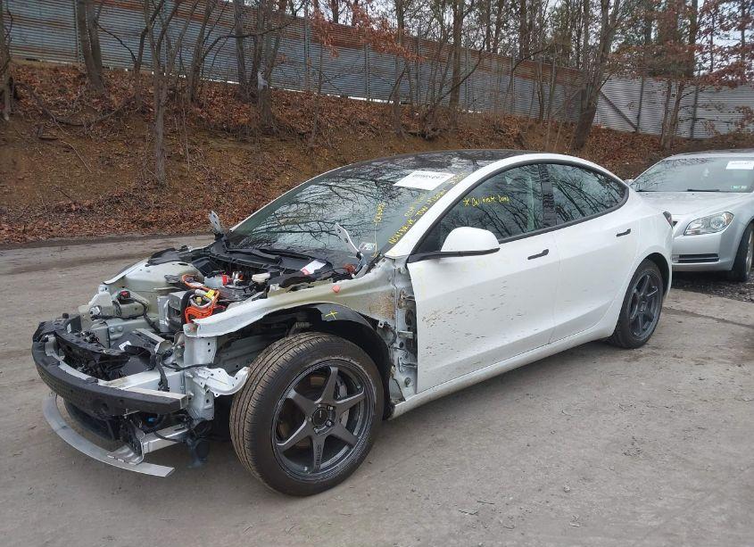 Photo 2 of 2022 Tesla Model 3 LONG RANGE DUAL MOTOR ALL-WHEEL DRIVE (VIN 5YJ3E1EBXNF198206)