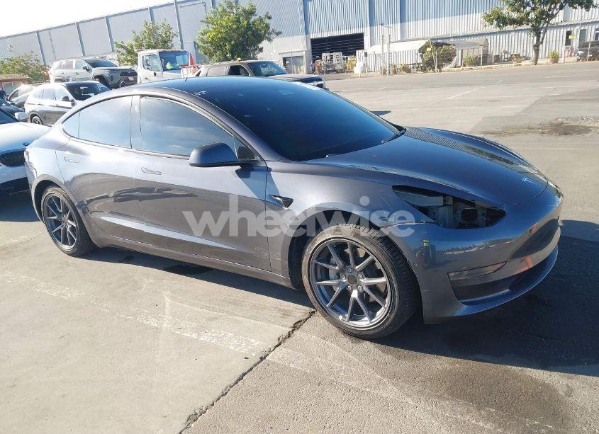 2022 Tesla Model 3 LONG RANGE DUAL MOTOR ALL-WHEEL DRIVE (VIN 5YJ3E1EBXNF245864) main photo