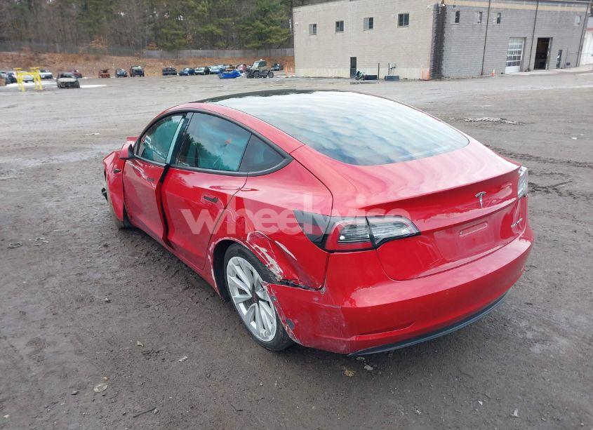 Photo 3 of 2022 Tesla Model 3 LONG RANGE DUAL MOTOR ALL-WHEEL DRIVE (VIN 5YJ3E1EBXNF270280)