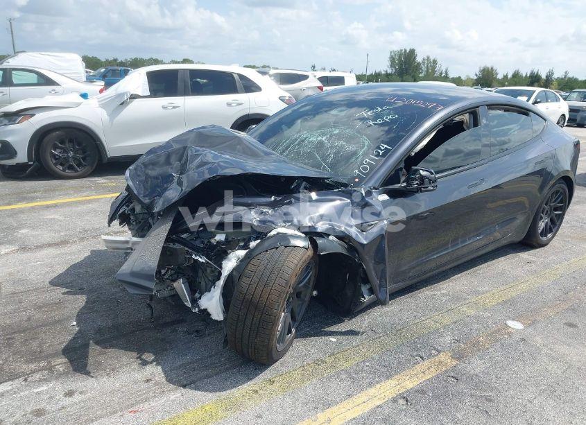 Photo 2 of 2025 Tesla Model 3 LONG RANGE ALL-WHEEL DRIVE (VIN 5YJ3E1EBXSF909124)