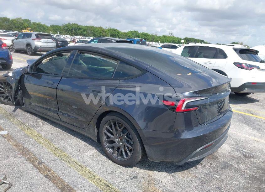 Photo 3 of 2025 Tesla Model 3 LONG RANGE ALL-WHEEL DRIVE (VIN 5YJ3E1EBXSF909124)