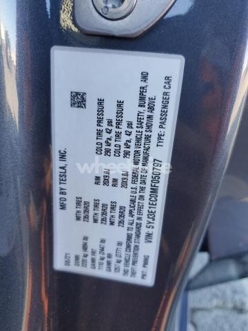 Photo 10 of 2021 TESLA MODEL 3 N/A (VIN 5YJ3E1EC0MF050797)