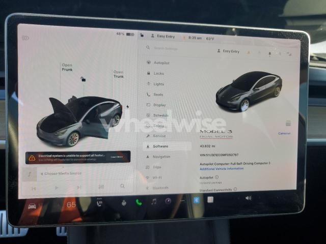 Photo 2 of 2021 TESLA MODEL 3 N/A (VIN 5YJ3E1EC0MF050797)