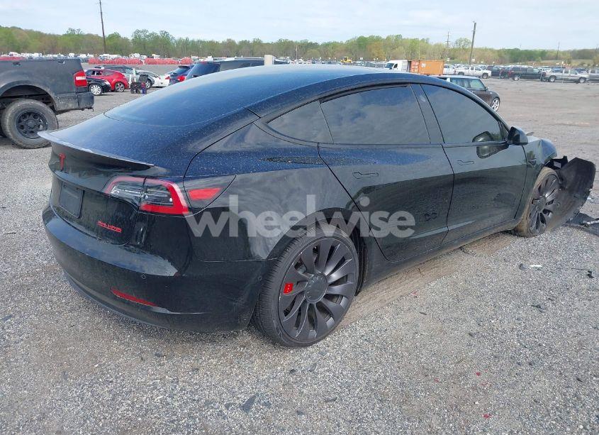 Photo 4 of 2021 Tesla Model 3 PERFORMANCE DUAL MOTOR ALL-WHEEL DRIVE (VIN 5YJ3E1EC0MF992378)