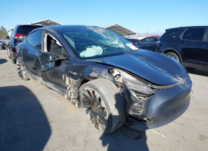 2022 Tesla Model 3 PERFORMANCE DUAL MOTOR ALL-WHEEL DRIVE (VIN 5YJ3E1EC0NF248295) main photo